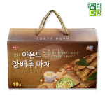 광야식품 아몬드 양배추 마차 40스틱 : 담터다방