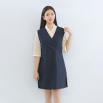 샵피라 S0842 100%기능성하이엔드원단 앞치마 원피스 : 샵피라