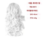삐삐수정샵 가발 노래방 무대 이벤트 응원단 공연 파티 소품 무도회가발 : 삐삐수정샵