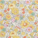 [1/ 4]  영국 리버티 원단 벳시 노랑  ( W ) : PTITECHIPIE