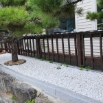 백자갈 하얀자갈 3.5kg(1봉) 소포장 조경용 정원 인테리어 white pebble : 자갈공명