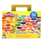 플레이도우 빅 타임 클래식 세트 멀티백 클레이 혼합색상 50pcs 유아용점토 : 3M열린장