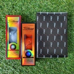 타이틀리스트 23년 HVC SOFT DISTANCE 화이트/오랜지 6구세트 [로고인쇄/선물포장] 짱골프 : 동대문상인