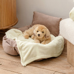 포근한 강아지 고양이 극세사 애착 담요 M : 굿데이올데이