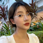 [록퍼드]글로시 7g 가벼운 투명 뿔테 블루라이트차단 안경 : 글라스다이렉트