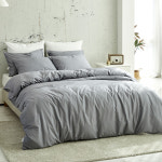 바운티풀 호텔침구 모던그레이 구스토퍼 커버세트 풀패키지 슈퍼싱글 퀸 킹 : 바운티풀