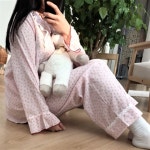 체리잠옷 집에서입는옷 공주잠옷 꽃무늬잠옷 : 6월의 아토
