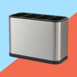 오리스타 스테인레스 수저통 H2740 제품 : 보라리빙