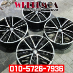 19인치 인피니티Q50 블랙폴리쉬 커스텀 순정휠 1대분 [PCD114.3 / 5홀] : 휠모아