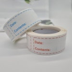 붙이는 유통기한 날짜 라벨 인덱스 냉장고 스티커 150매 : 재스민 상점