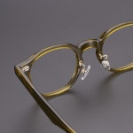 긴 24 시간 보내기 KC 60 일본 아세테이트 안경 프레임 빈티지 핸드 타원형 선글 : 타다직구