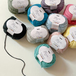 [코나 동생] 블랑 Blanc 패브릭얀 사계절용 코나실 뜨개실 코바늘 튜브얀 블랑실 : 야닝야닝