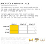에버라스트 V-3.0 펜 홀더 형 탁구 라켓 채 공격 초급 입문 초보 자 연습 용 : 구스벨