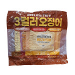 3컬러 오징어 300g/ 100g X3 (맥반석, 불갈비, 버터구이) : 서진이아빠