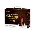 롯데푸드 가나 초콜릿 초코 멸균 우유 190ml (72개) 1급 원유 선물세트 : 아슈테