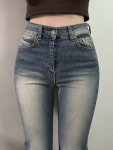 [Y2K jeans] OMG 샌드워싱 부츠컷 데님 청바지 : 에이에이엠