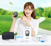 글루네오 플러스 혈당 측정기 당 체크기 시험지50 + 침110 + 알콜솜100 검사기 기계 : 수쌤네가게