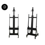 대형이젤 나무 대형 철제 화판 이젤 caballete de pintura 아티스트 유화 : 우리COMMERCIAL