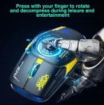 (해외배송)AULA H530 UFO SUSPENDED WIRELESS GAIMING MOUSE / TYPE-C / RGB LIGHT / UFO 회전 기능 : 퍼브컴