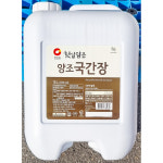 청정원 리뉴얼 햇살담은 양조국간장 15리터 대용량 업소용 양조간장 말통 : 싼대로마트