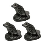 3pcs 식물 냄비 다리 수지 옥외 발 동물 꽃 야외 피트 실내 라이저 : 신바칸물산
