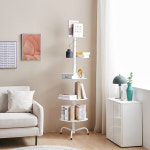 EE50 수납선반 스틸 다용도 5단 원형 선반 타워 520 : 엘리퍼니처