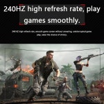 기기 27 인치 240HZ 모니터 게이머 1MS HD 게이밍 데스크탑 용 PC 곡선 HDMI/DP 1080p 디스플레이 : 온더 라이프