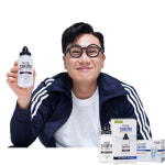 노즈스위퍼 60포세트 이상민 코세척기 비염 코세정기 생리식염수 유아 어린이 코세척 황사 약국 식염수 : 비제이유통