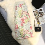 랩 롱 스커트 아보카도 그린 꽃 미들슬릿 원 여름 웨이스트 백 힙한 라인 : 삿포로시골총각