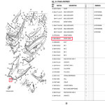 NMAX21년 이후 언더커버 B6H-F8385-01 : 바이크모아 오토바이부품
