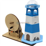 자가발전 LED등대 만들기(1인) 초등학생 과학 실험 DIY 키트 과학의날 돌봄교실 : 더비츠로