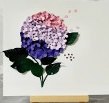 페이퍼플라워 D.I.Y키트 -수국- : 글담캘리-페이퍼