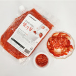 100%국산 CAFE FRUIT 우유에타먹는딸기청 1kg 과육이살아있는 수제 과일청 : 카페프룻
