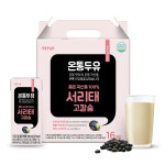 서울에프엔비 온통두유 국산 검은콩 서리태 고칼슘 190mL X 16입 : 서울스토어365