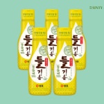 샘표 일편단심 안심용기 통들깨 들기름 200ml x 5개 : 와이비케이