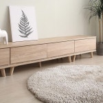 튼튼한 거실 안방 우드 로우 TV다이 티비장 1800 선반 디자인 긴 : 워니S스토어