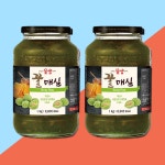 꽃샘 꿀매실차골드 1kg 2개세트 제품 : 보라리빙