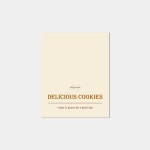 TC521 클래식 쿠키 헤더택 10장 / 딜리셔스 마들렌 휘낭시에 마카롱포장지 : N새담샵