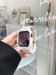 애플 호환 워치 스트랩 산 스타라이트 케이스 밴드 8 7 6 SE 5 4 3 2 소프트 실리콘 iwatch 49mm 41MM 45 44 42 38mm 40mm 스마트 손목... 