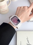 애플 호환 워치 스트랩 산 스타라이트 케이스 밴드 8 7 6 SE 5 4 3 2 소프트 실리콘 iwatch 49mm 41MM 45 44 42 38mm 40mm 스마트 손목... 