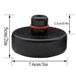 자동차자키 자동차 작키 작키 리프트 테슬라 모델 3 S X y용 자동차 잭 패드 어댑터, 고무 배터리 및 섀시 보호 블랙, 리프팅 지원 : 은빛-상점