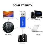 32GB USB 플래시 라이브 10 팩 16GB Exmapor 메모리 스틱 직사각형 파란색 8GB 2.0 Pendrive 4GB 2GB 1GB : 우야수기