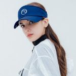 맥키 골프 니드 선바이저 선캡 네이비 : macky