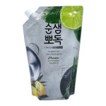 자연유래성분 순하고 깨끗한 순샘 뽀독 주방세제 시트러스향 리필 파우치 1L : Dittomall
