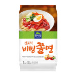 면사랑 신포식 비빔 쫄면 433g x 4 쫄비빔면 쫄깃쫄깃 김깨고명 간편식사 간단요리 : 슈거로프