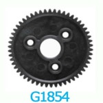 스퍼기어 베벨 캐스퍼 샤프트 G1854 스퍼 기어 54T Remo hobby 18 110 1025 8035 8036 8051 8055 8065 8066 8081 8085 브러시... 
