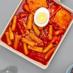 학교앞떡볶이 옛날 떡볶이 밀가루 국물 밀떡 2인분 : 앙젤잡화점