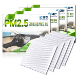 [호환] 대한 4개입 PM2.5 초미세먼지 차량용 자동차 에어컨 항균 필터 P118 : 주식회사대한청정산업