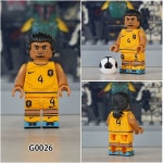 2022월드컵 네덜란드 버질 판 데이크 미니피규어 레전드 축구선수 국가대표 G0026 : 간지마켓