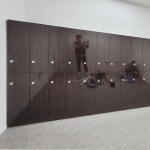 2단 락카-월넛(유광) / 헬스장옷장 사무실옷장 병원직원용 사우나 찜질방 개인락커 : 지원기업